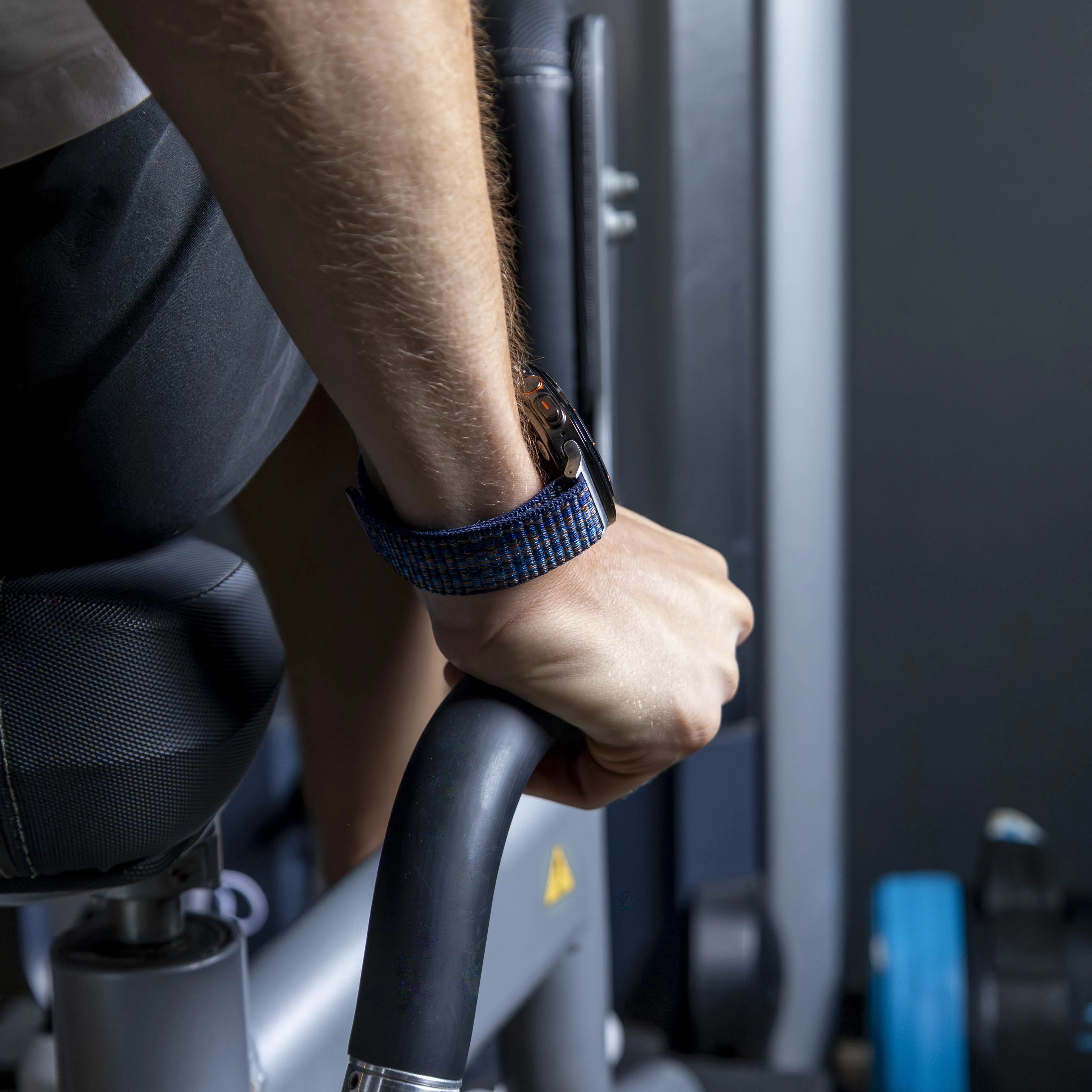 Nylon Loop Strap, blue mix, lifestyle photo