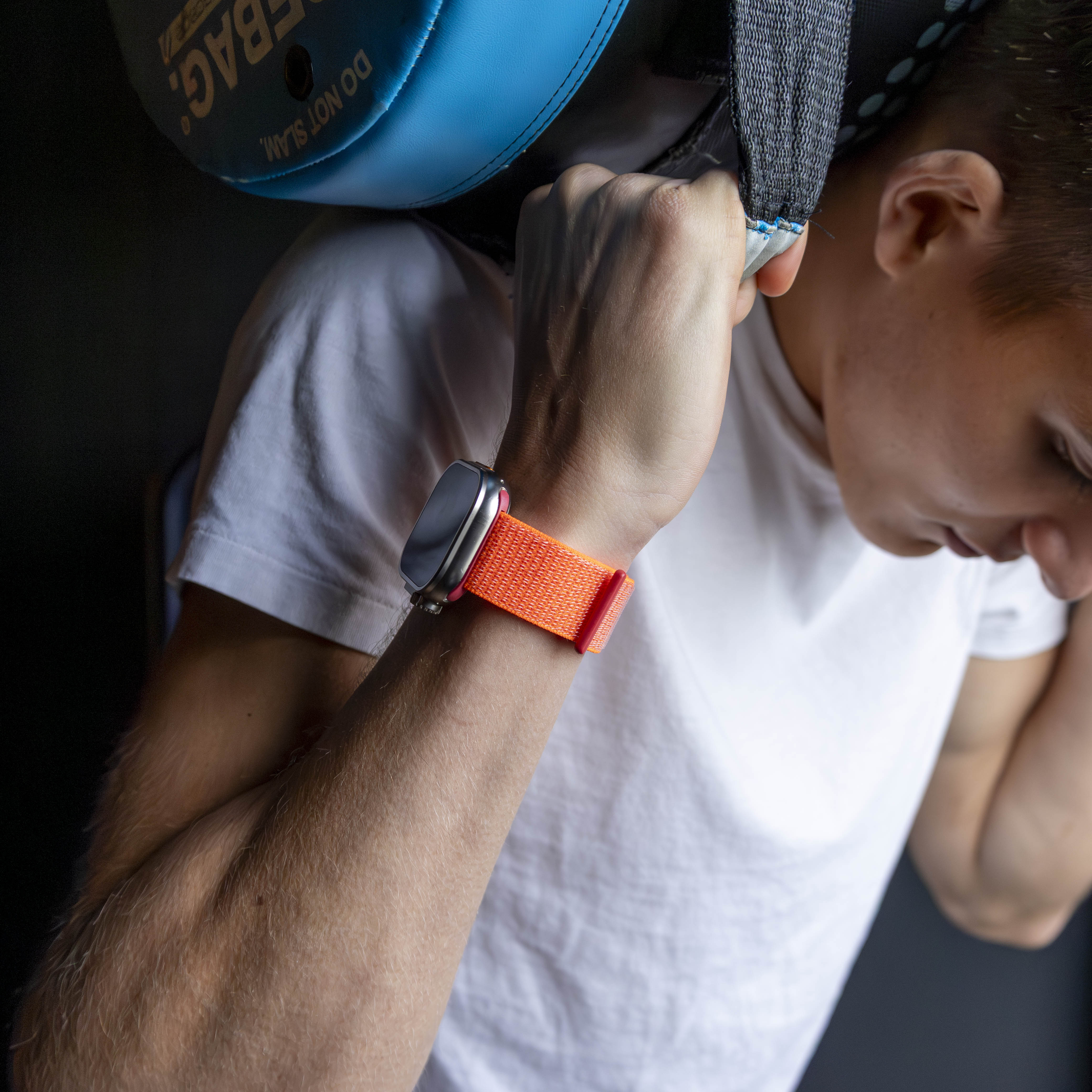 Bracelet nylon Apple Watch Ultra (orange)