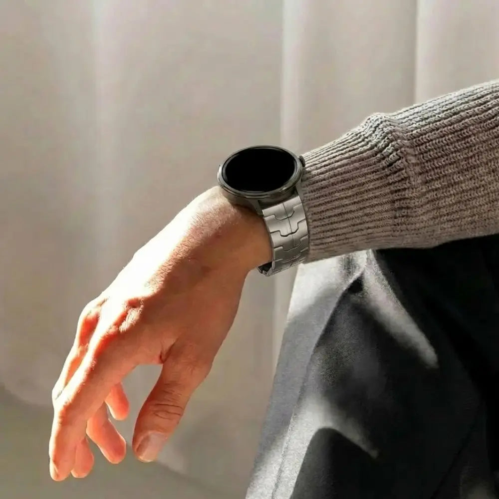 Google Pixel Watch 4 - 45mm 'Iron' Titanium Strap (Titanium)