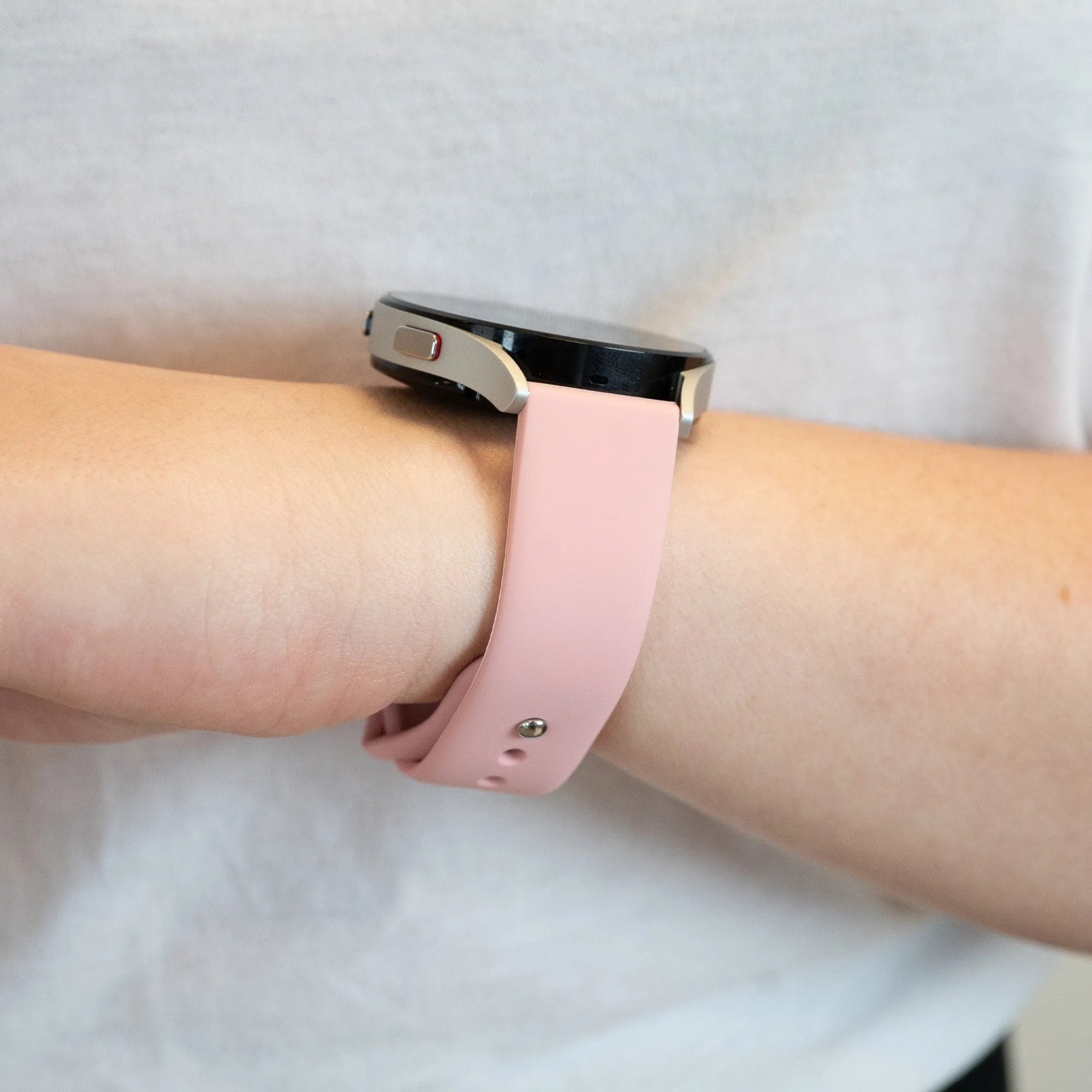 Bandz Coros Apex 42mm Sport Strap 'Deluxe' (Bright Pink)
