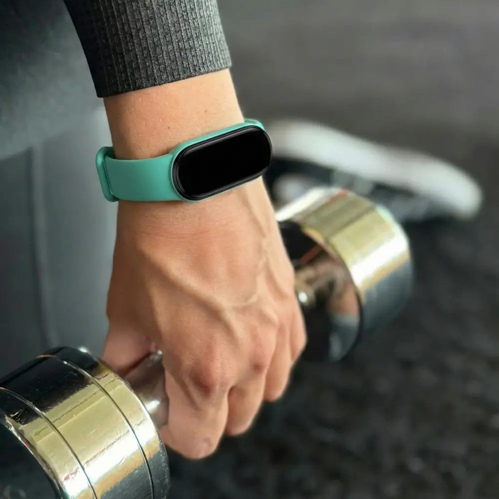 Bracelet silicone Xiaomi Mi band 6 (aqua)