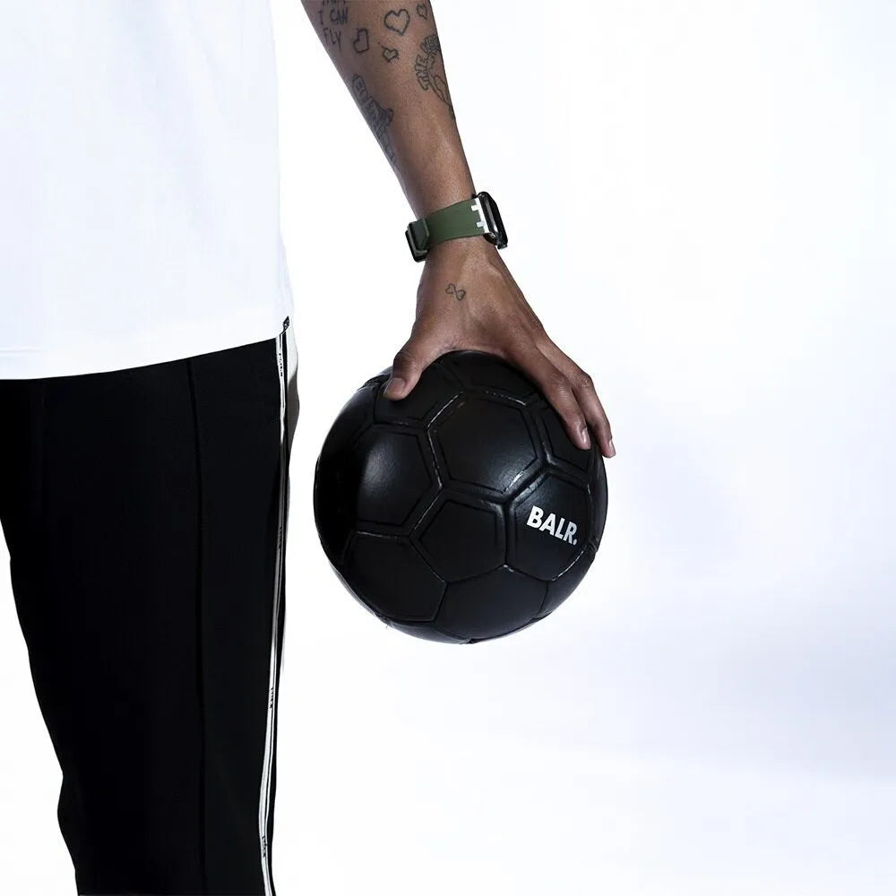 BALR. Bracelet silicone Apple Watch Ultra Liquid (vert/argent)