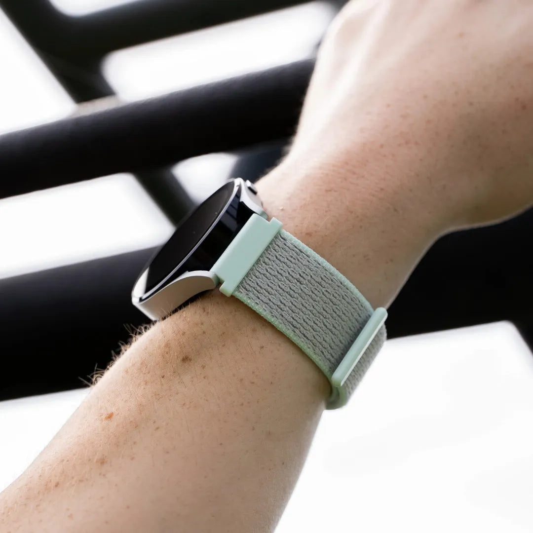 Amazfit GTR Mini nylon bandje (licht cyaan)