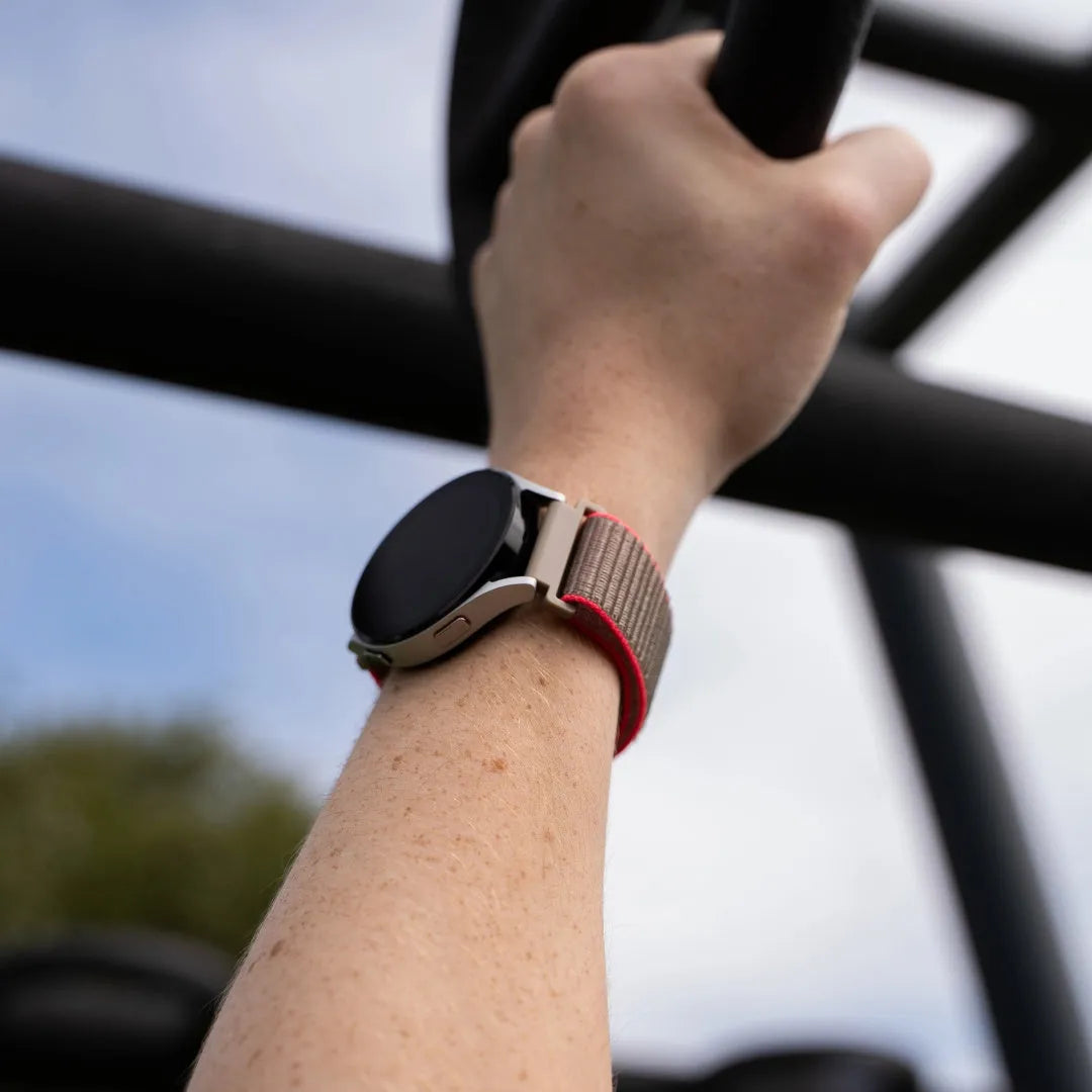 Correa nylon Amazfit Bip U (Pro) (rosa neon)