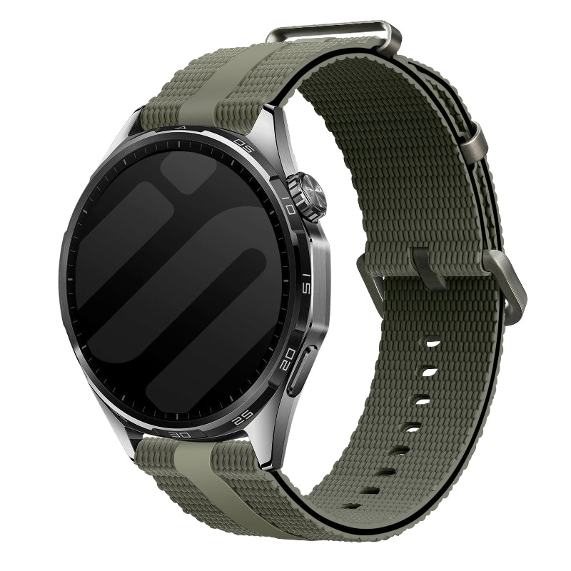Correa activa silicona Samsung Galaxy Watch 4 - 44mm (verde militar)
