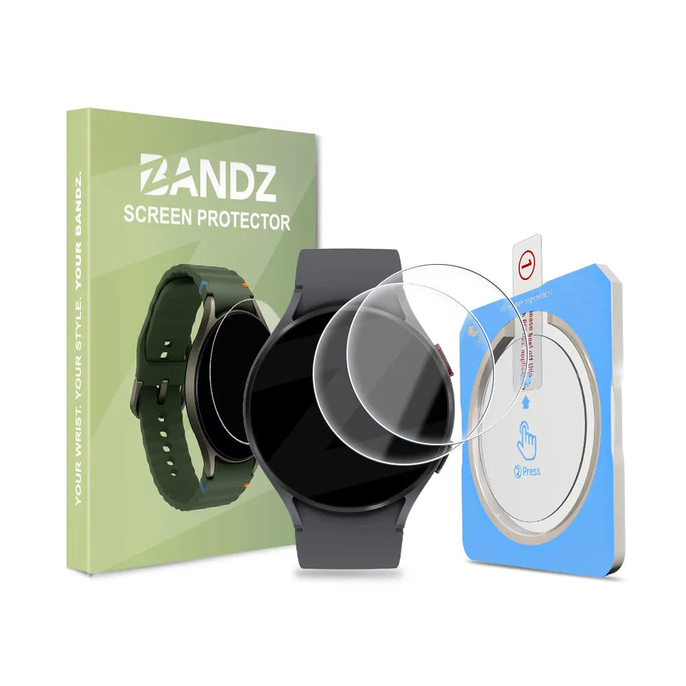 Bandz Samsung Galaxy Watch 5 - 40mm screenprotector met One-Click tool