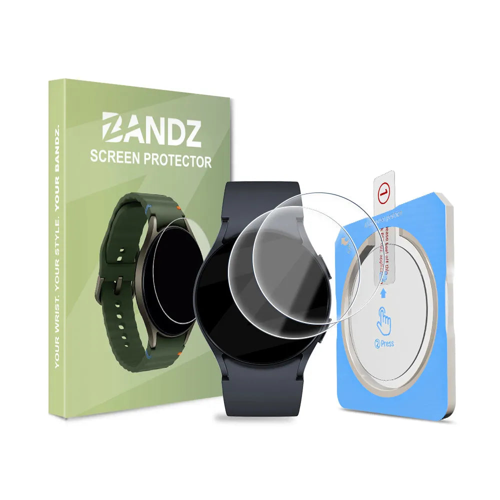 Bandz Samsung Galaxy Watch 6 - 40mm screenprotector met One-Click tool