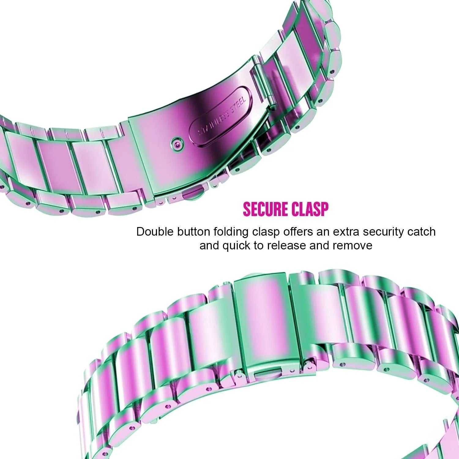 Coros Apex 2 Pro Steel Strap (Rainbow)