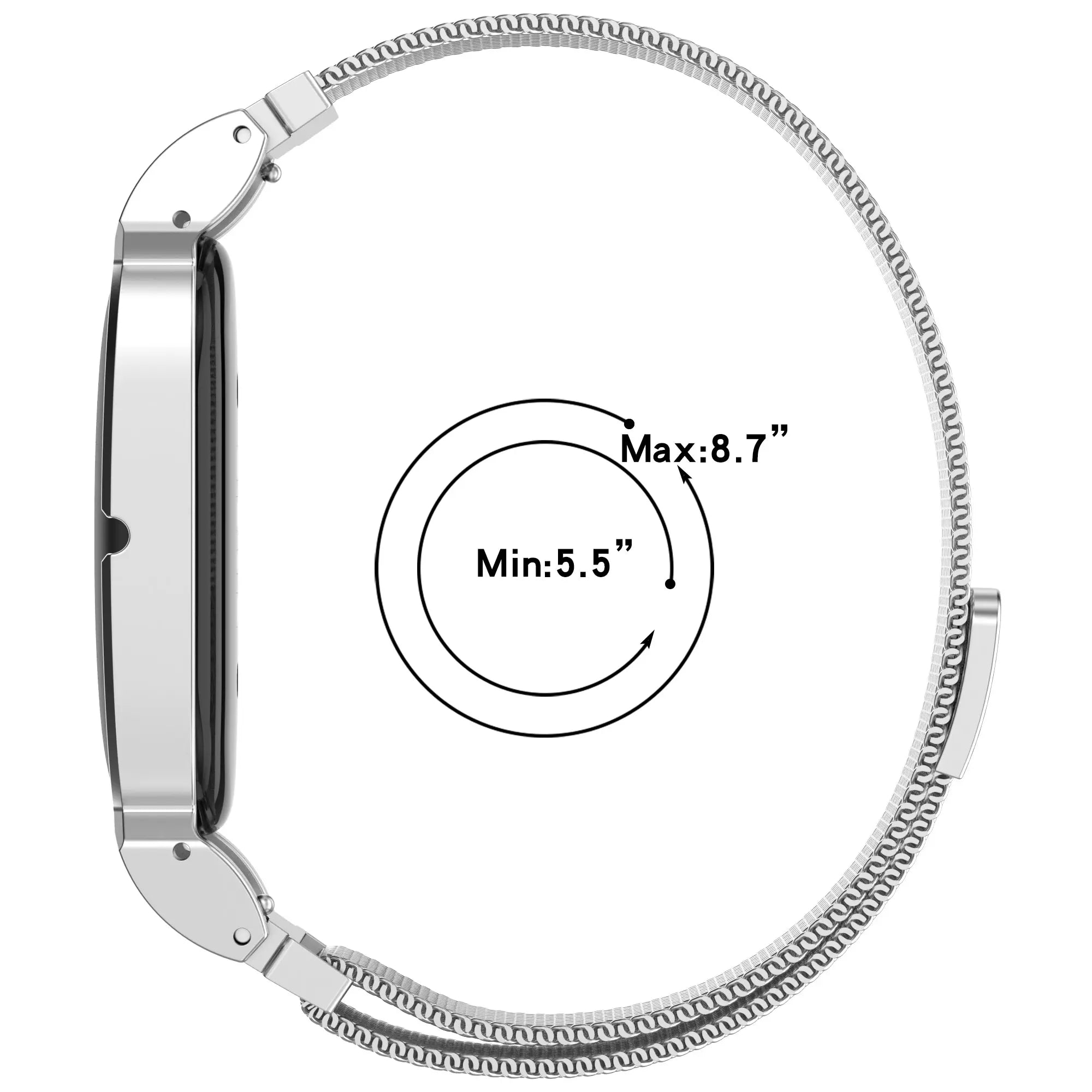 Bracelet milanais Fitbit Air (noir)