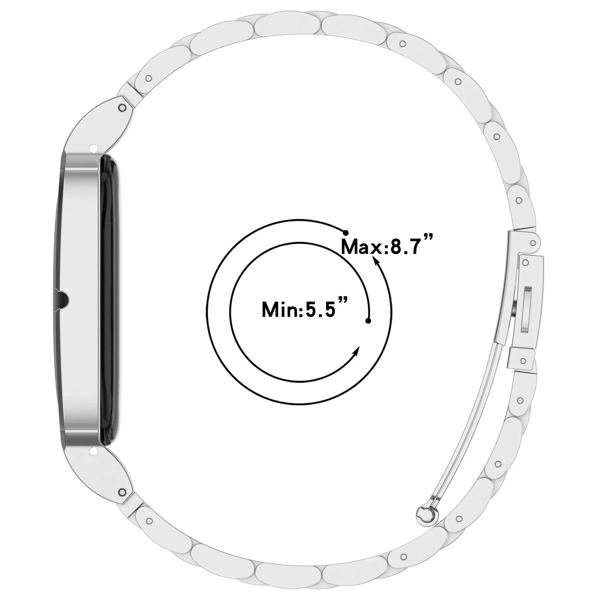 Fitbit Air Steel Strap (Silver)