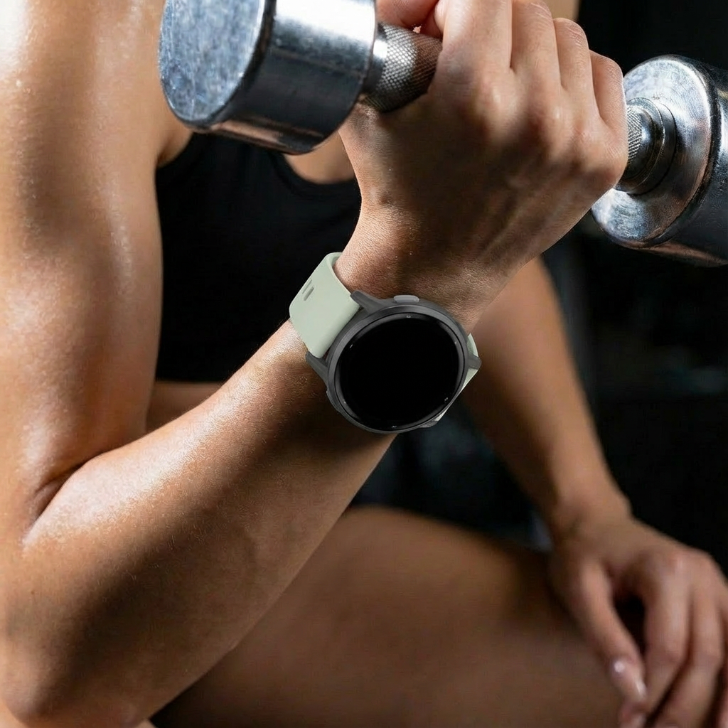 Garmin Venu Classic Silicone Strap (Light Green)