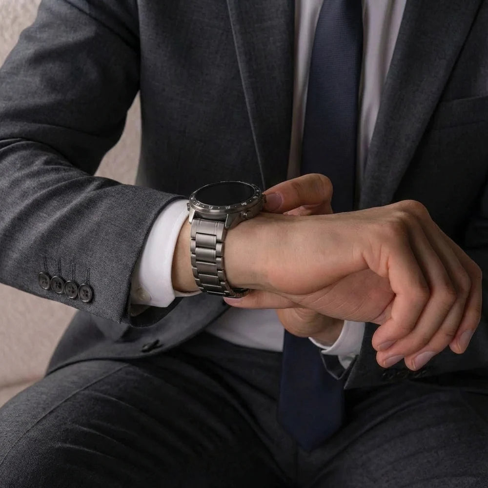 Garmin Fenix 8 Pro - 47mm Premium Titanium Strap (Graphite)