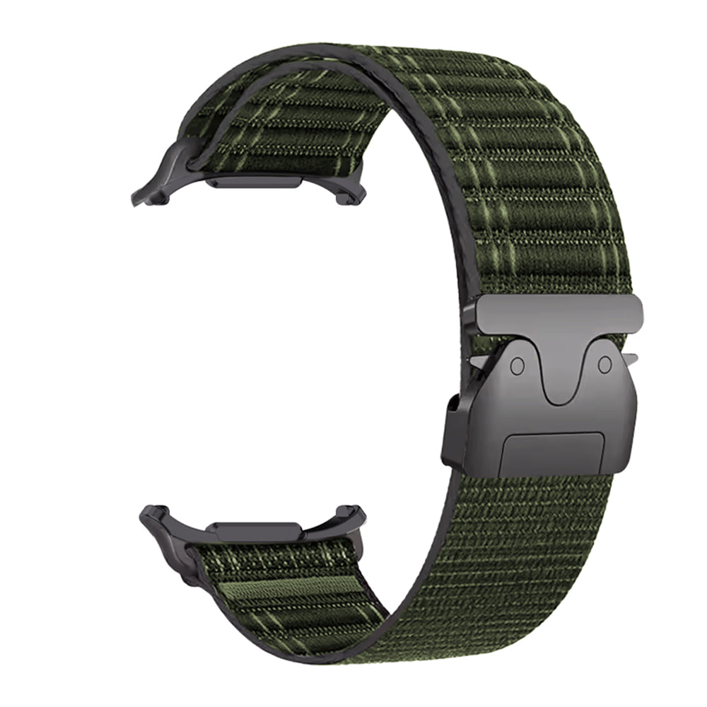 Correa nylon wave Samsung Galaxy Watch Ultra avec hebilla P (verde)