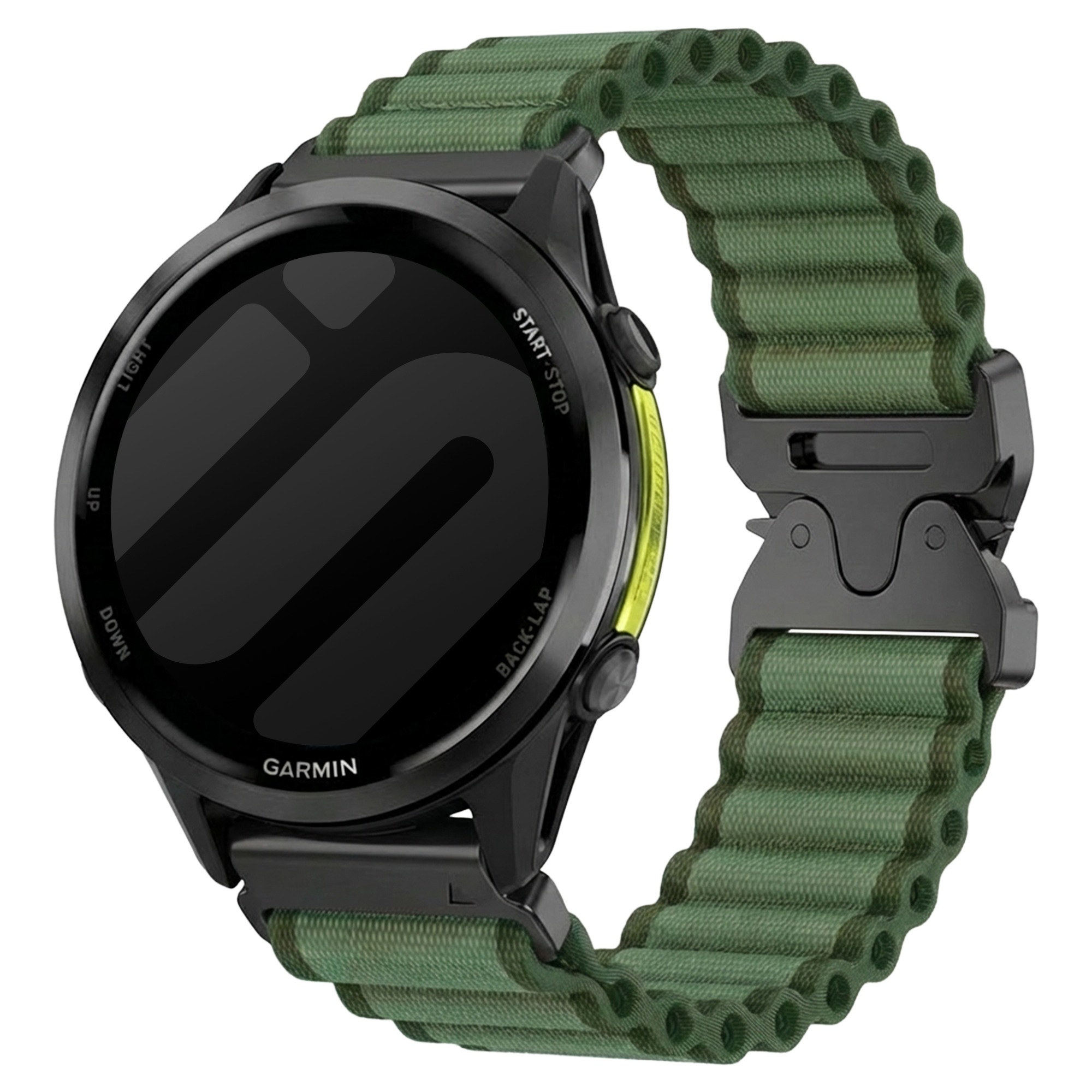 Garmin Forerunner 945 Outdoor Nylon Strap (Green)