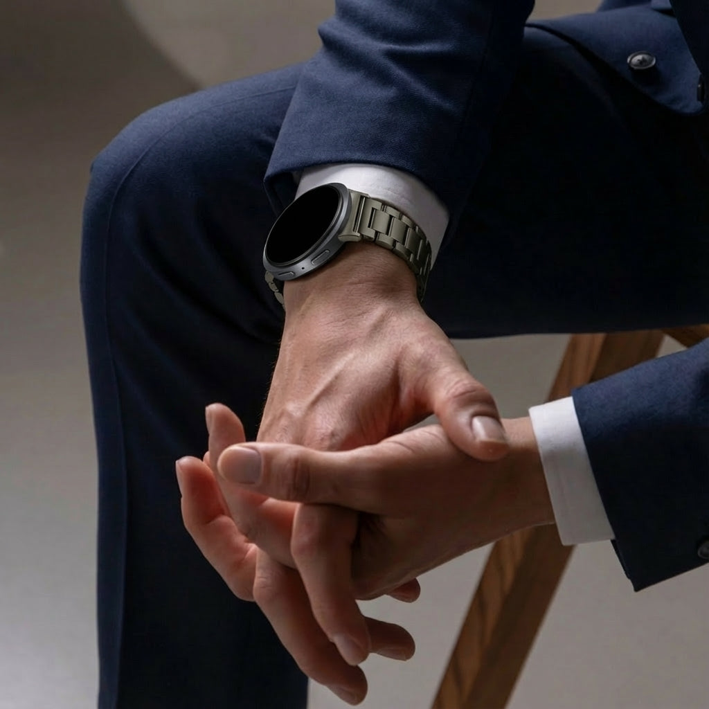 Correa titanio Samsung Galaxy Watch 8 - 40mm (grafito)