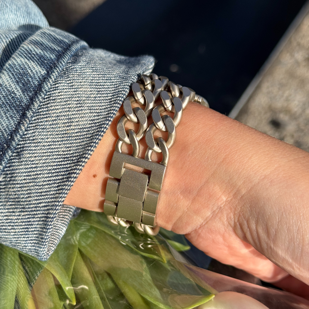 xoxo Wildhearts Apple Watch Steel Strap - Chain strap (Starlight) - 38/40/41/42mm