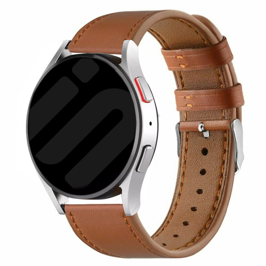 Amazfit GTS 4 Modern Leather Strap (Brown)