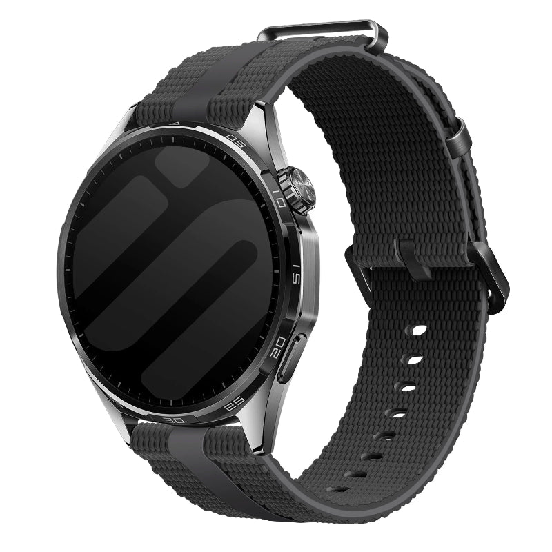 Bracelet active silicone Huawei Watch GT 3 - 42mm (noir)