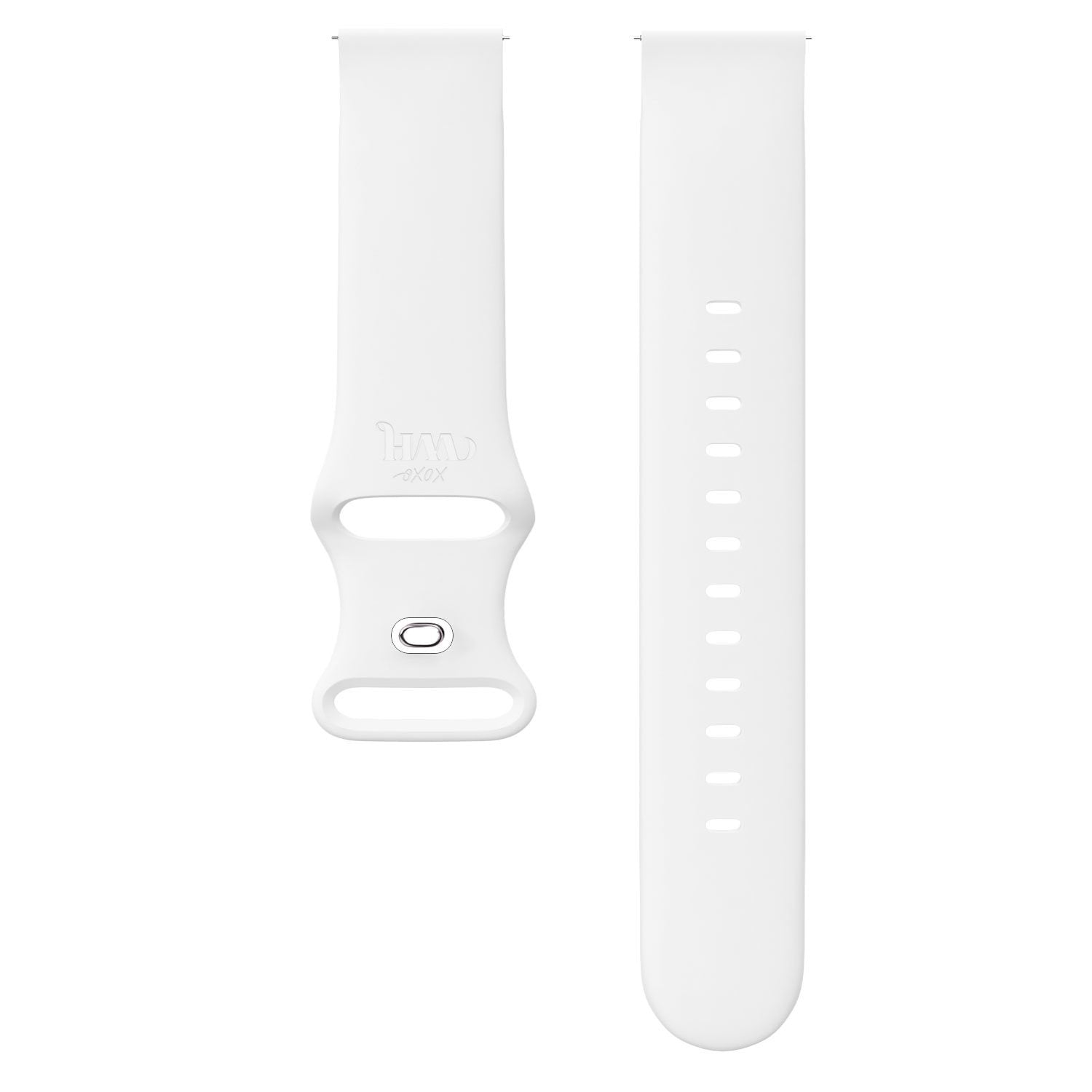 xoxo Samsung Galaxy Watch 6 Classic - 43mm Silikonarmband (Weiß)