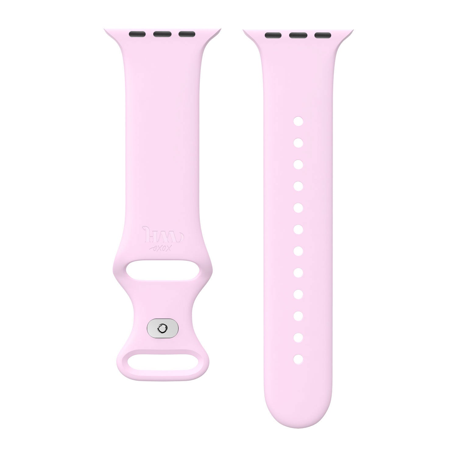 xoxo Wildhearts Apple Watch Silikonarmband (Pink)