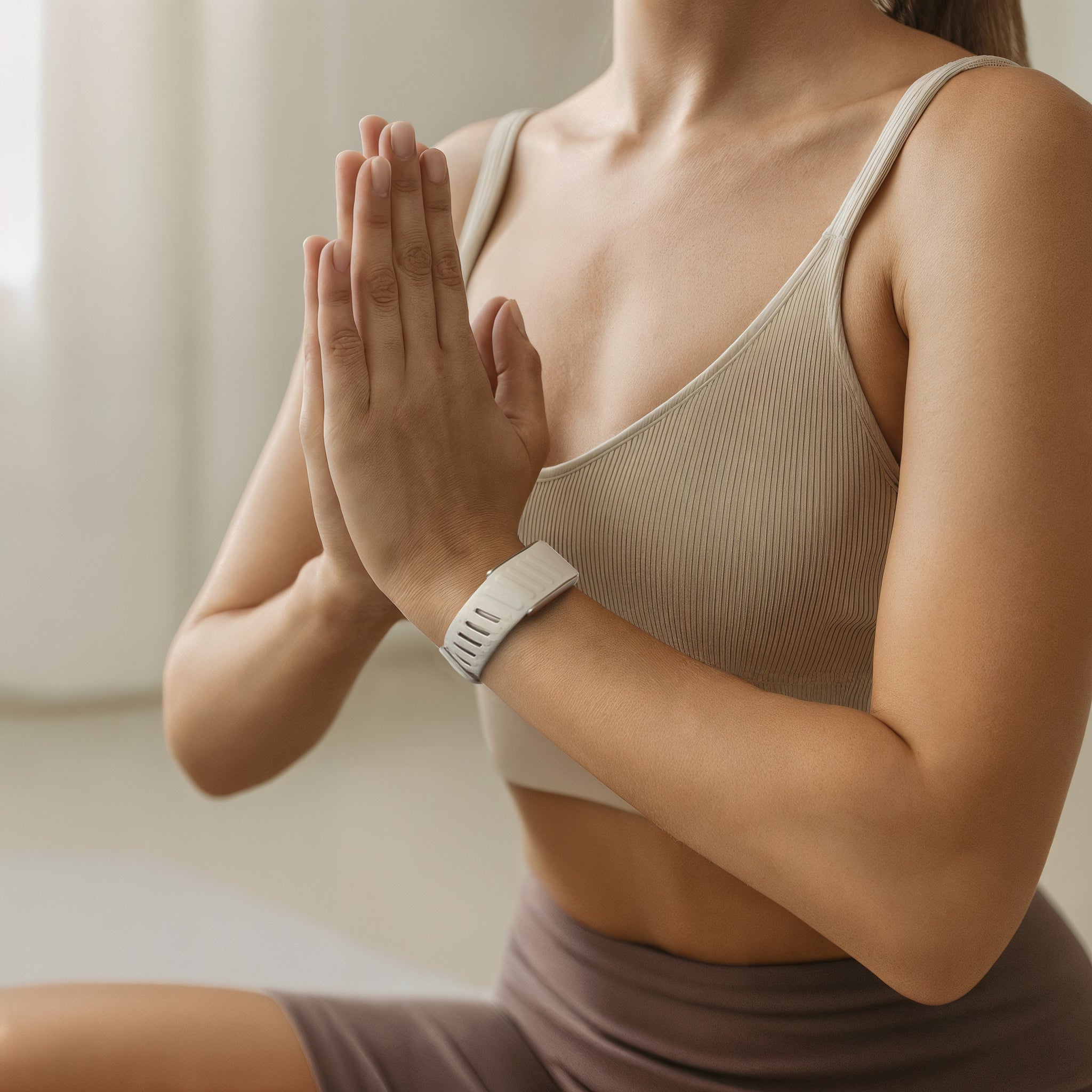 Whoop MG Sport Armband (Hell Grau/Schwarz)