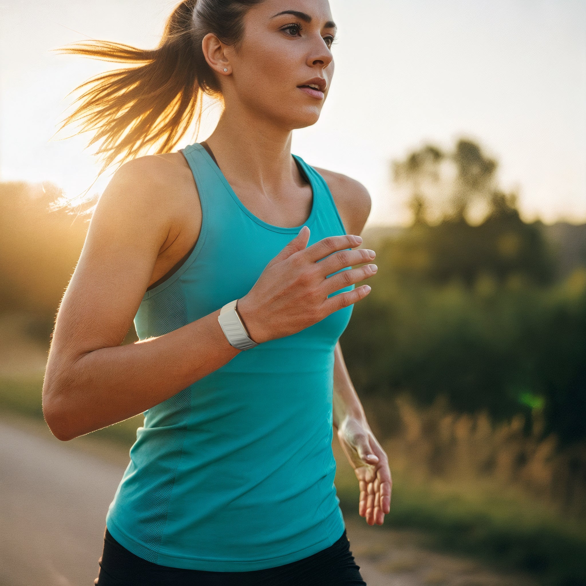 Whoop MG Sport Armband (Hell Grau/Schwarz)