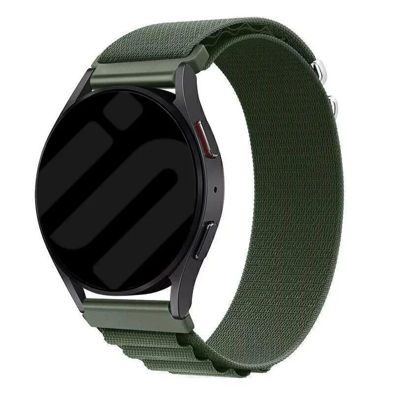 Suunto Race (S) Correa de nylon alpina (verde)