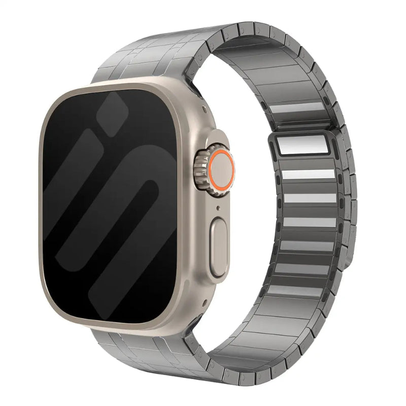 apple watch metal steel band grey