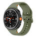 Samsung Galaxy Watch 8 - 44mm Silicone Strap (Army Green) Samsung Galaxy Watch 8 - 44mm Silicone Strap (Army Green)