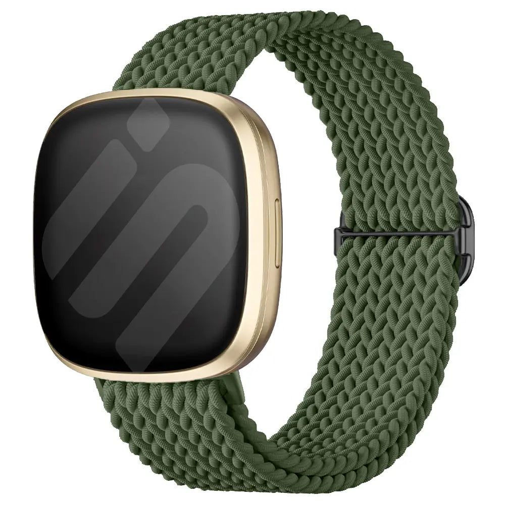 Nylon Adjustable Woven Strap, army green