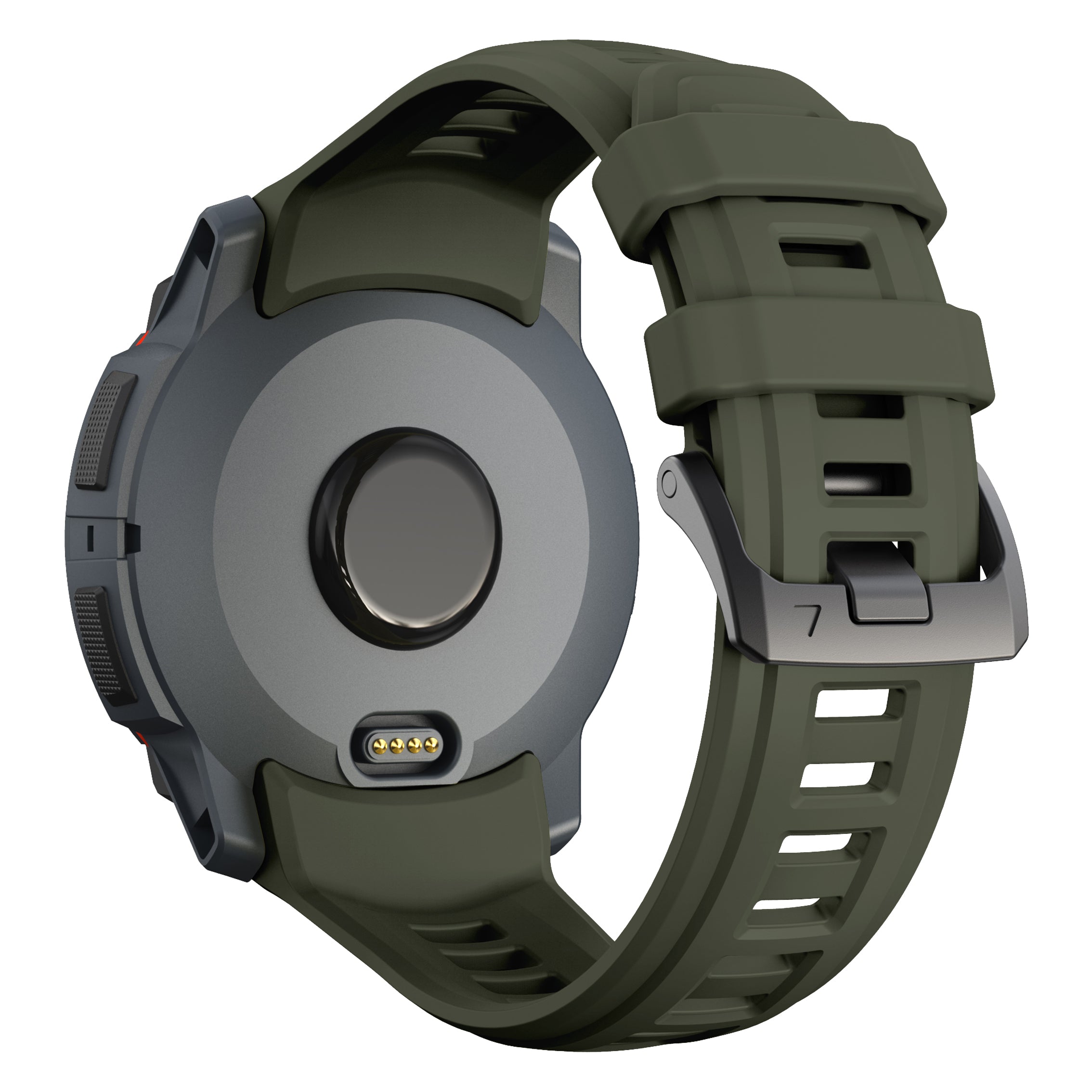 Correa silicona 'perfect fit' Garmin Instinct 3 - 45mm (verde)
