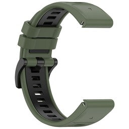 Correa deportiva con hebilla Garmin Instinct E - 45mm (verde oliva/negra)