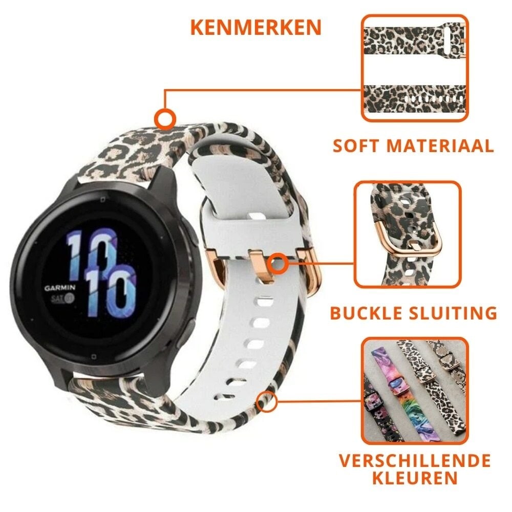 Lucky Leopard Huawei Watch GT 5 Pro - 42mm Armband