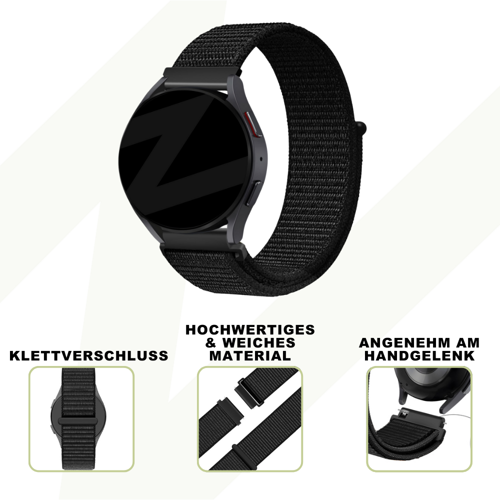 Bandz Correa nylon loop Coros Apex 2 (negro)