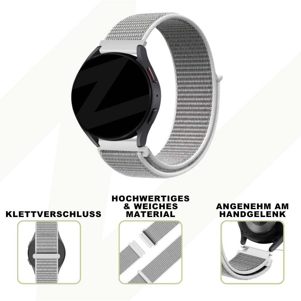 Bandz Coros Pace 2 Nylon Loop Strap (Grey)