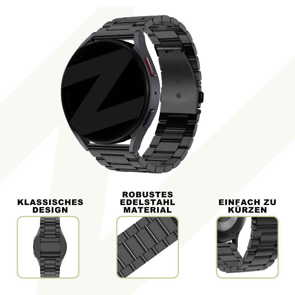 Bandz Coros Apex 42mm Steel Strap 'Classic' (Black)