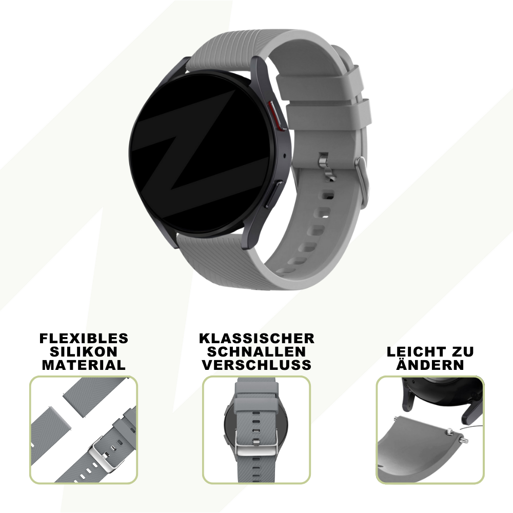 Bandz Correa silicona 'Deluxe' Coros Apex 2 Pro (gris)