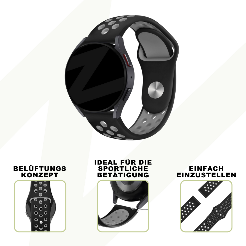 Bandz Correa deportiva 'Deluxe' Coros Apex 2 Pro (negro/gris)