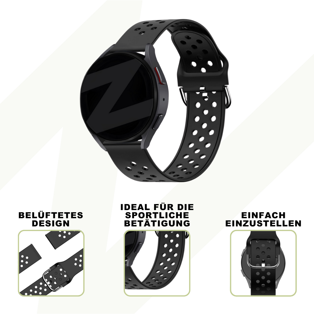 Bandz Suunto Vertical Sport Strap 'Air' (Black)
