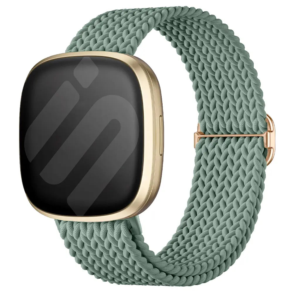 Nylon Adjustable Woven Strap, green