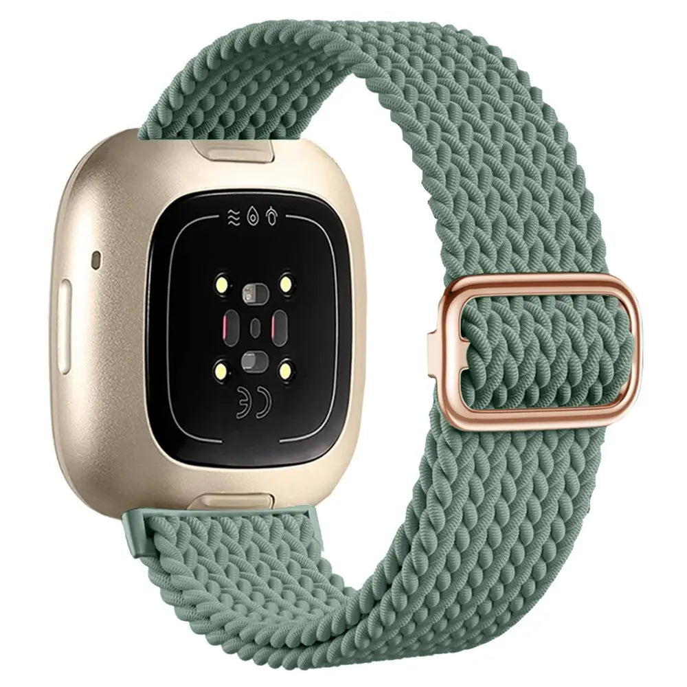 Nylon Adjustable Woven Strap, green