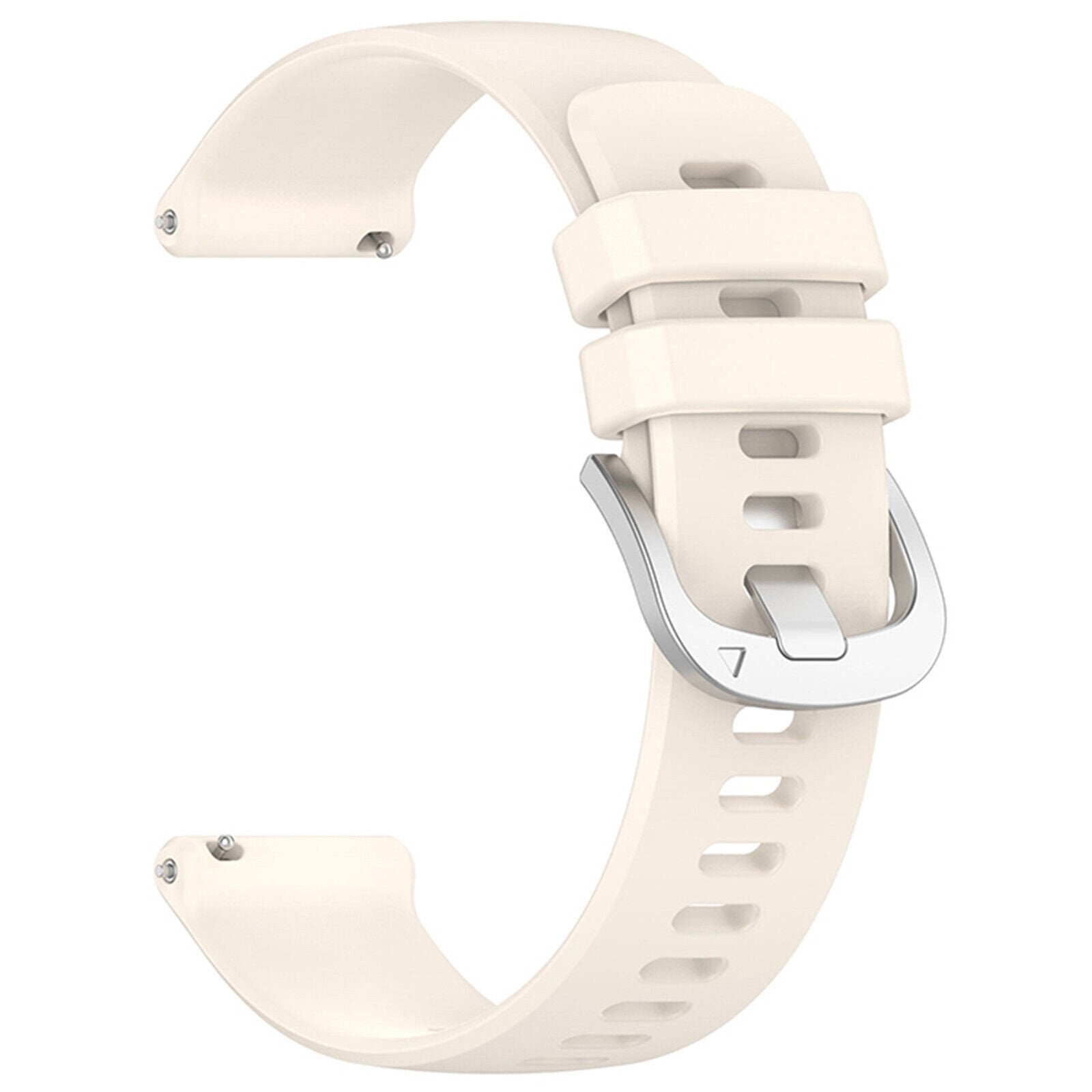Garmin Vivomove Luxe Classic Silicone Strap (Starlight)