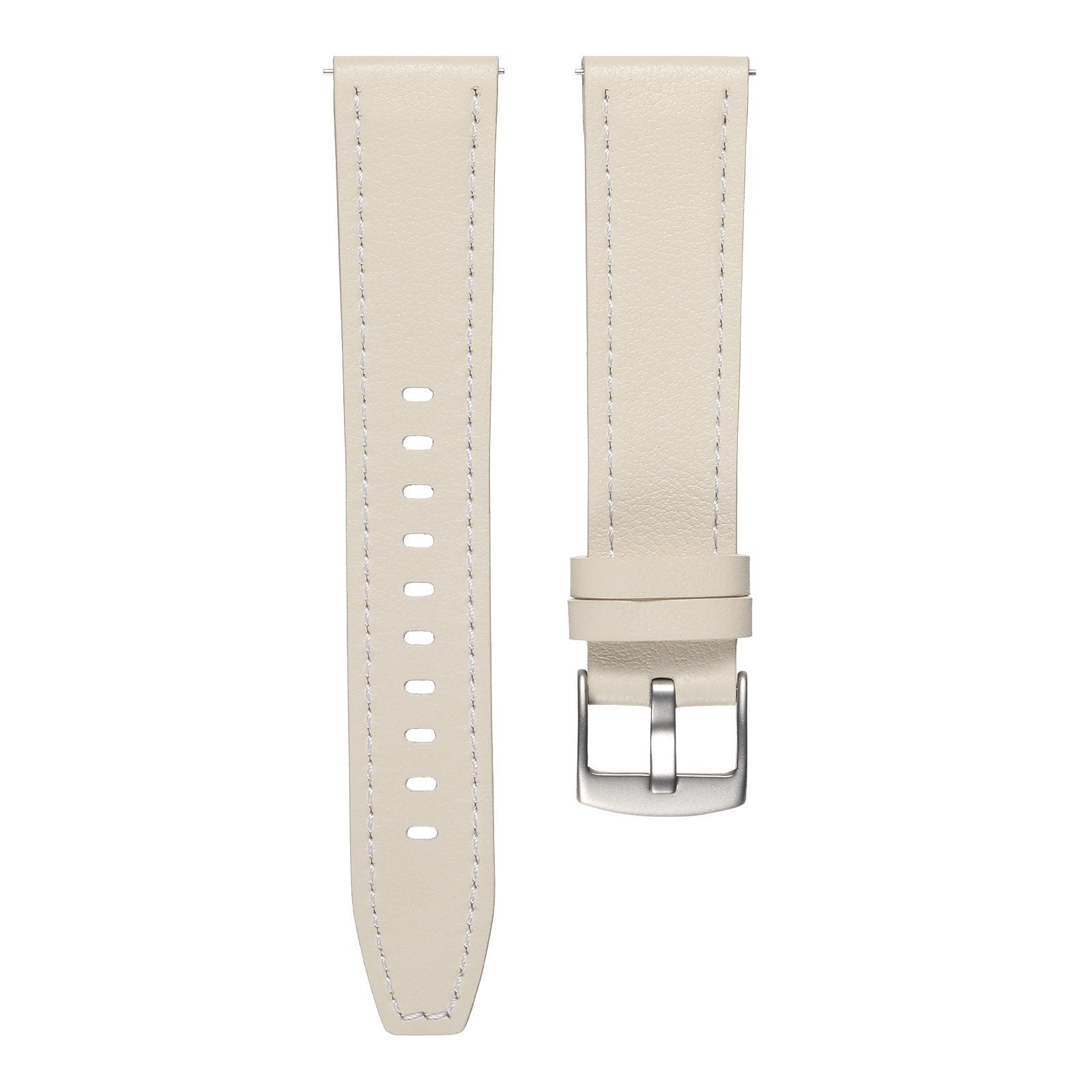 Correa cuero 'One Push' Fossil Gen 6 - 42mm (beige)