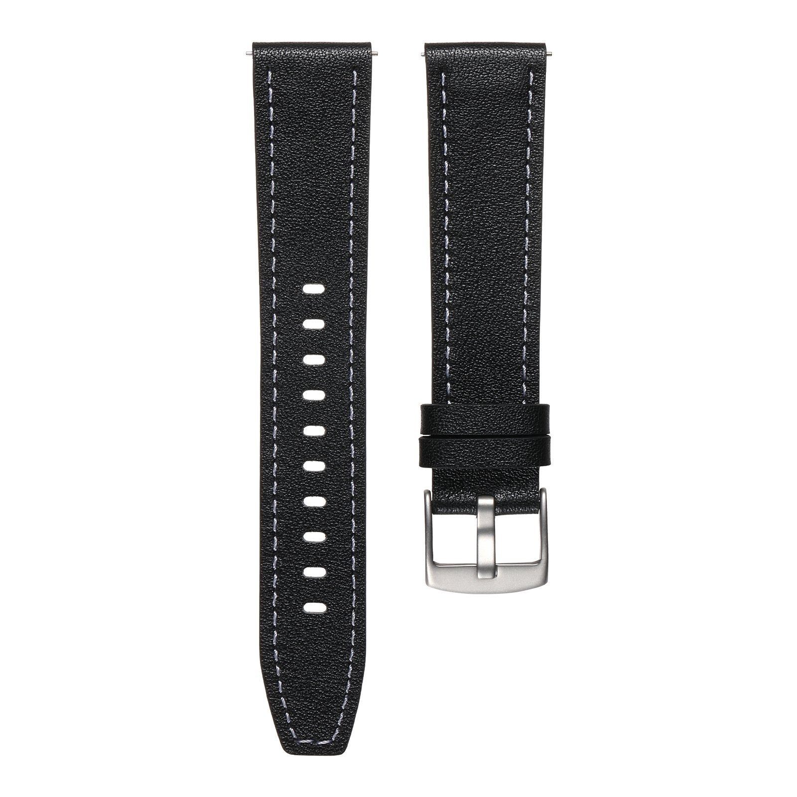 Correa cuero 'One Push' Fossil Gen 5e - 42mm (negro)