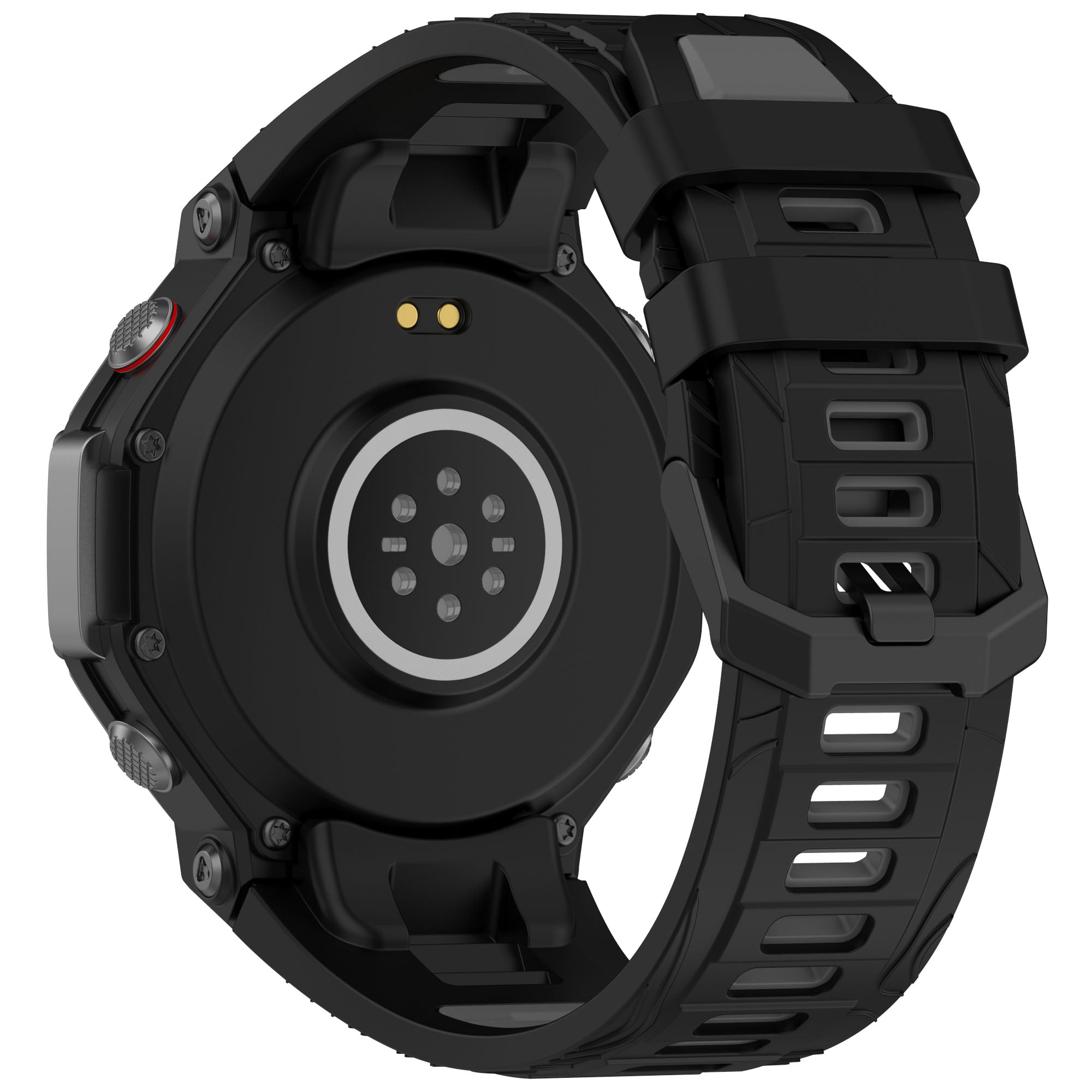 Amazfit T-Rex 3 Silikon-Sportarmband (Schwarz/Grau)