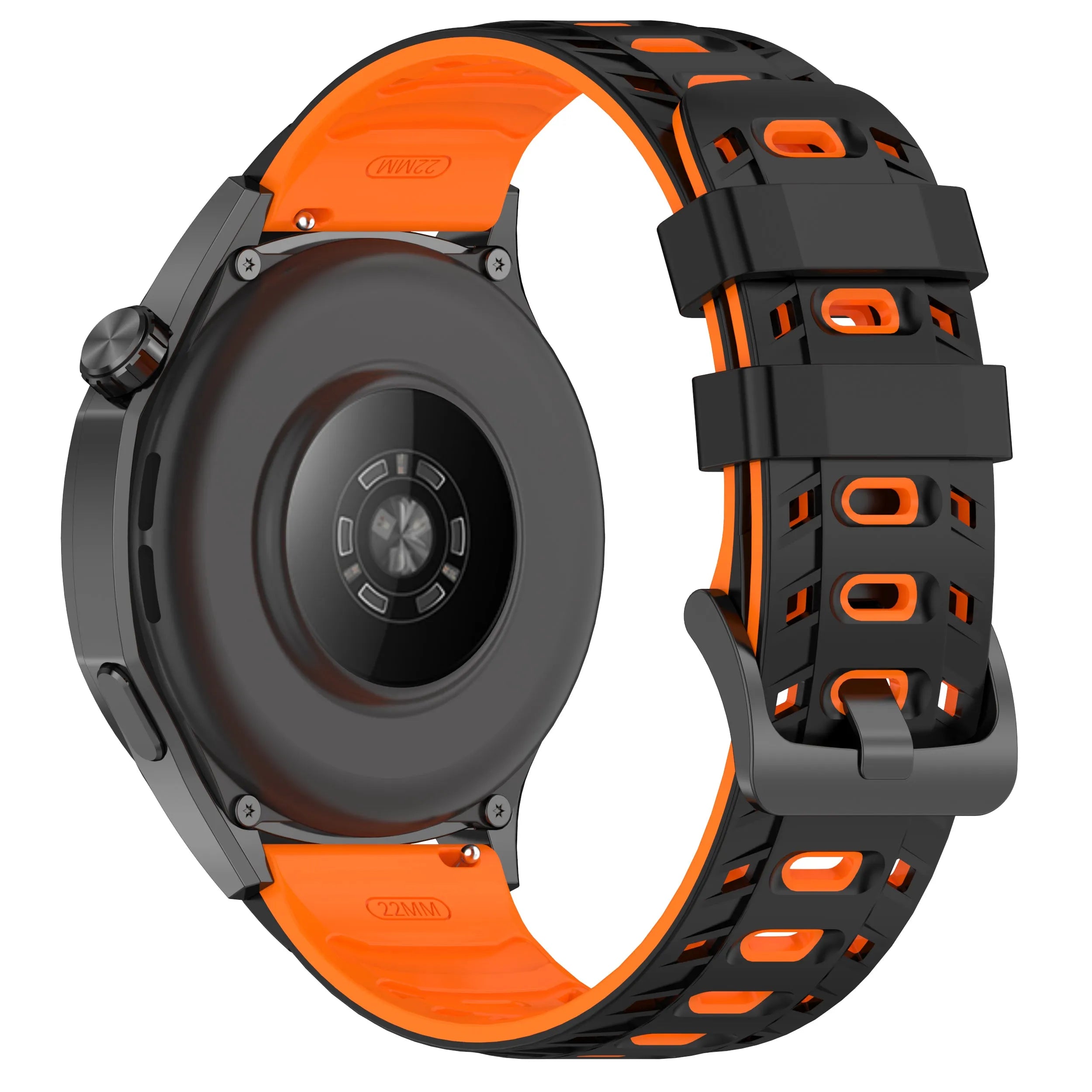 Oppo Watch X3 Mecha Sport Strap (Black/Orange)
