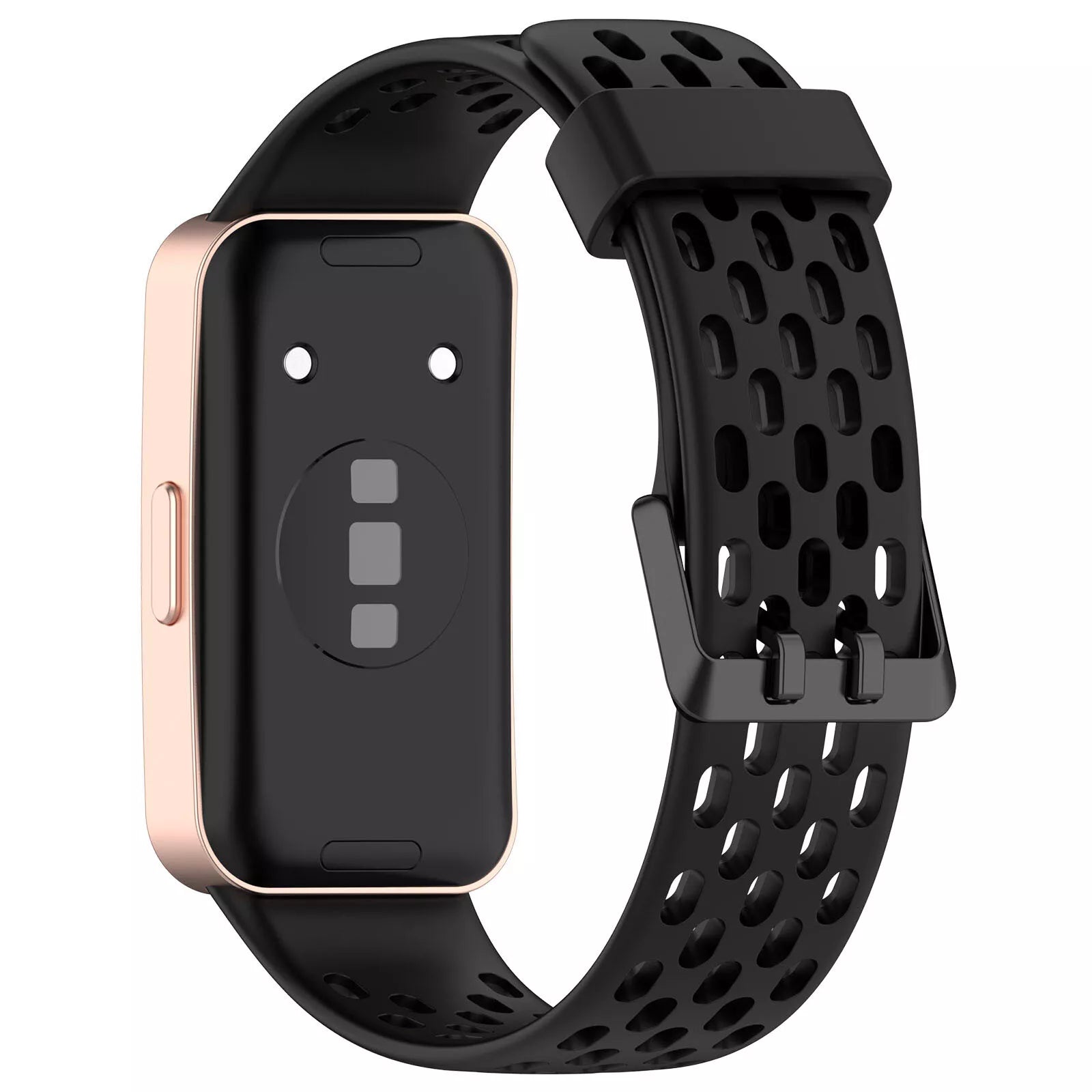 Huawei Band 8 Silikon-Air-Armband (Schwarz)