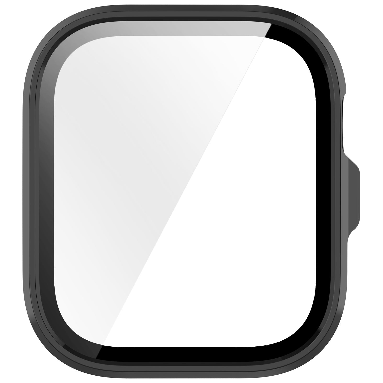 Huawei Watch Fit 4 Pro Hard Case mit Glas (Schwarz)