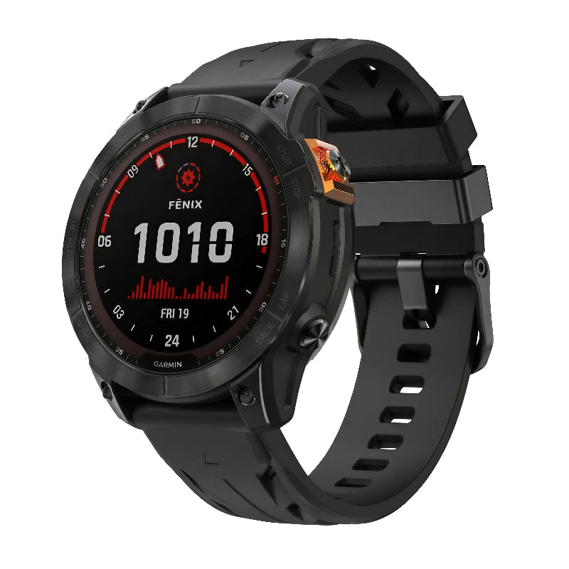 Garmin Forerunner 945 Race Silicone Strap (Black)