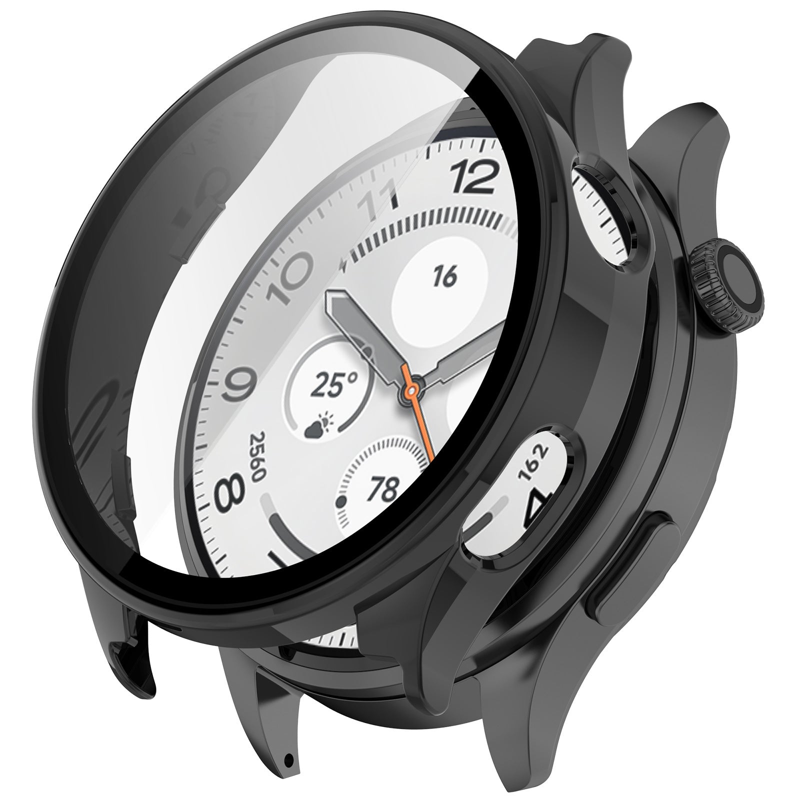 Funda PC con cristal Xiaomi Watch 5 (negro)